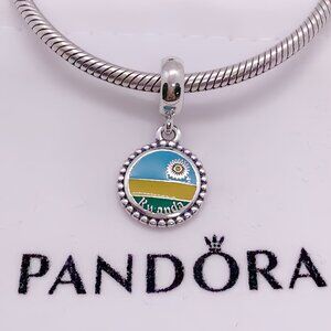 Pandora Rwanda flag Flag Charm